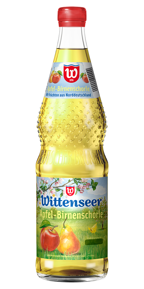 Wittenseer Apfel-Birnenschorle Flasche 700ml